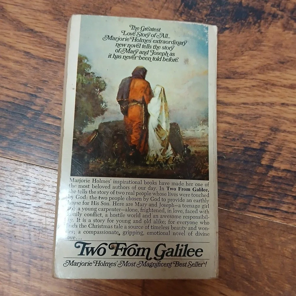 Vtg Marjorie Holmes PB Book Lot Two From Galilee Three From Galilee Christian